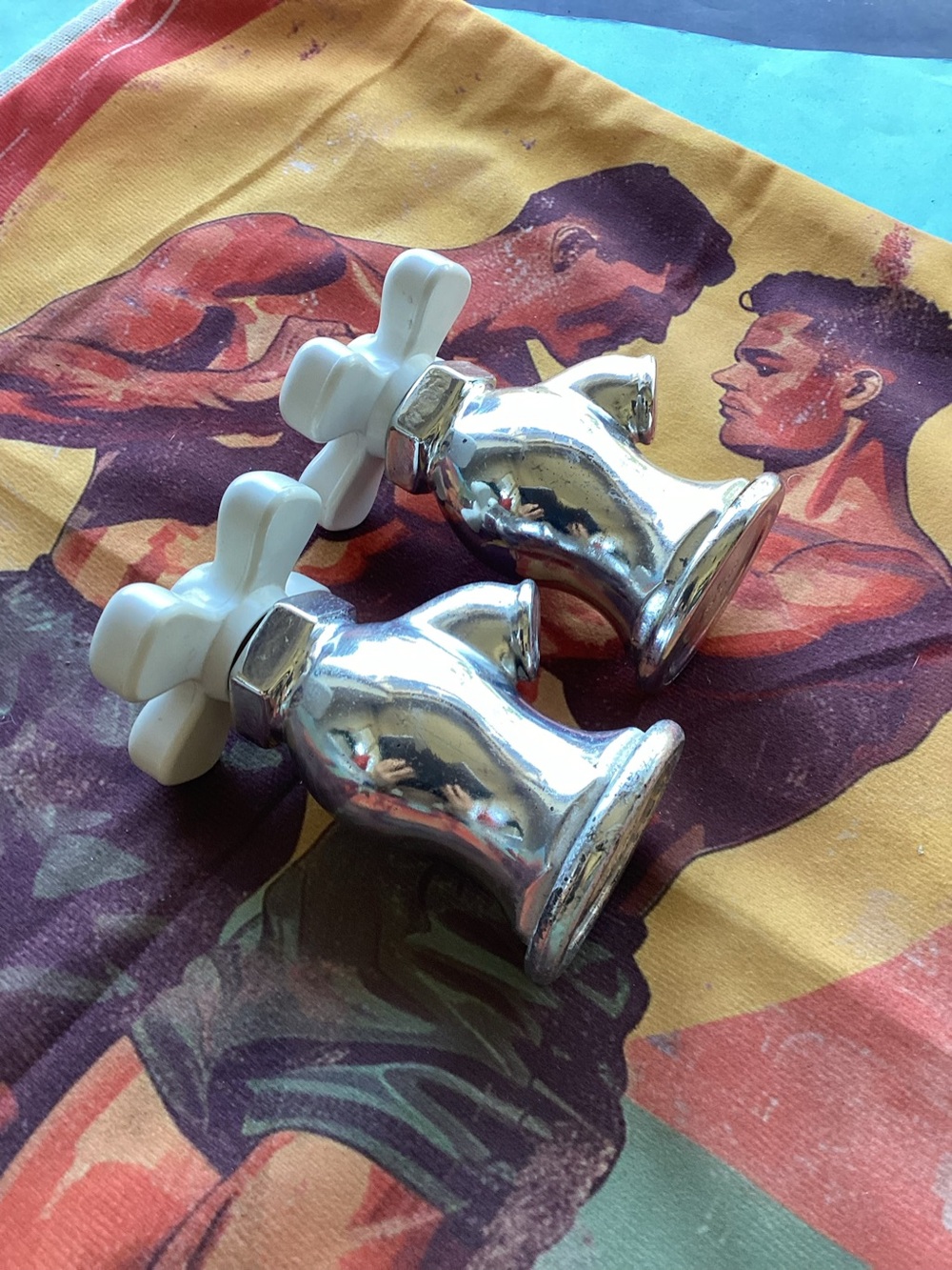 Vintage Avon scent faucet bottles